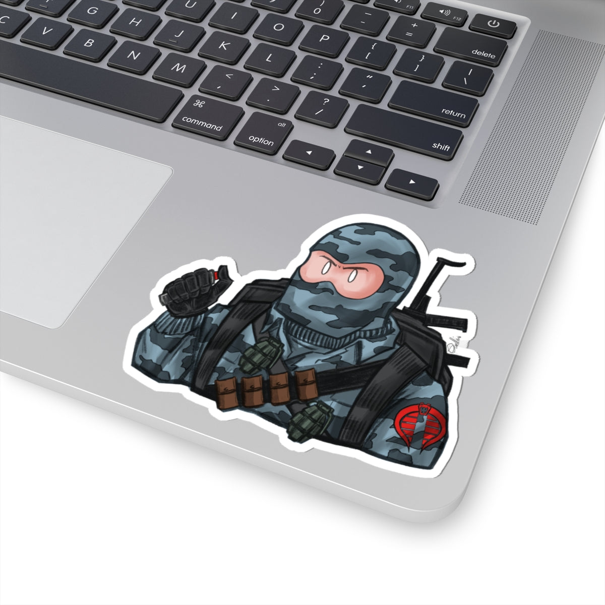 GI-Joe Firefly Kiss-Cut Sticker