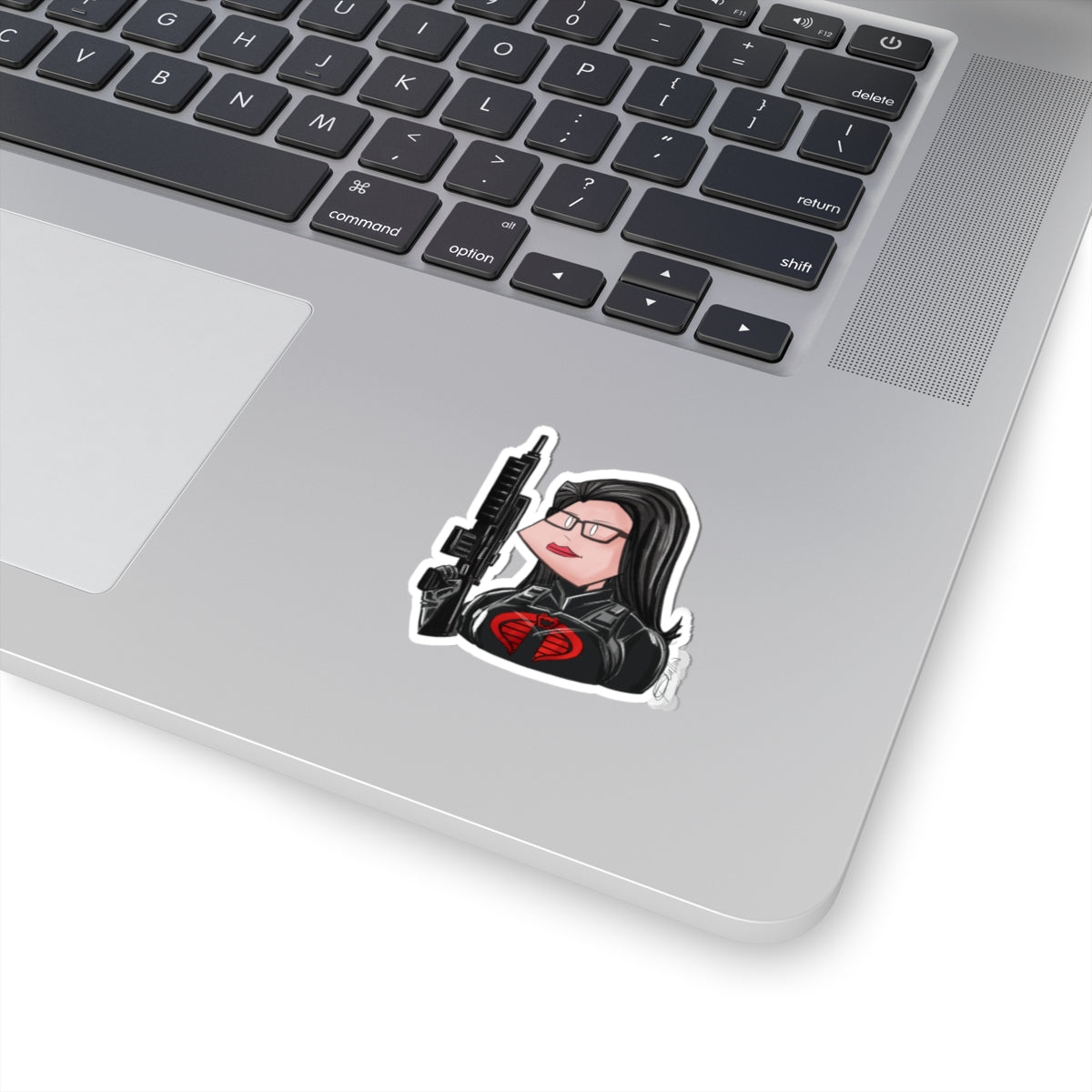 GI-Joe Baroness Kiss-Cut Sticker