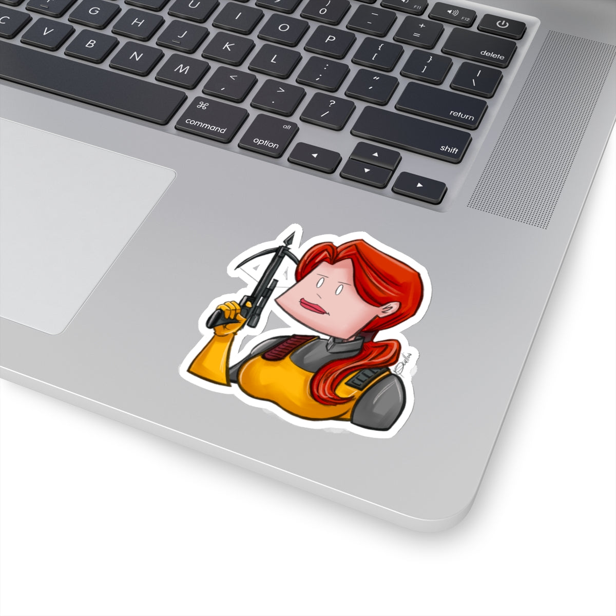 GI-Joe Scarlett Kiss-Cut Sticker