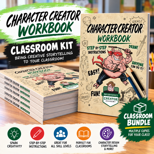 The Character Creator Workbook – Classroom Bundle