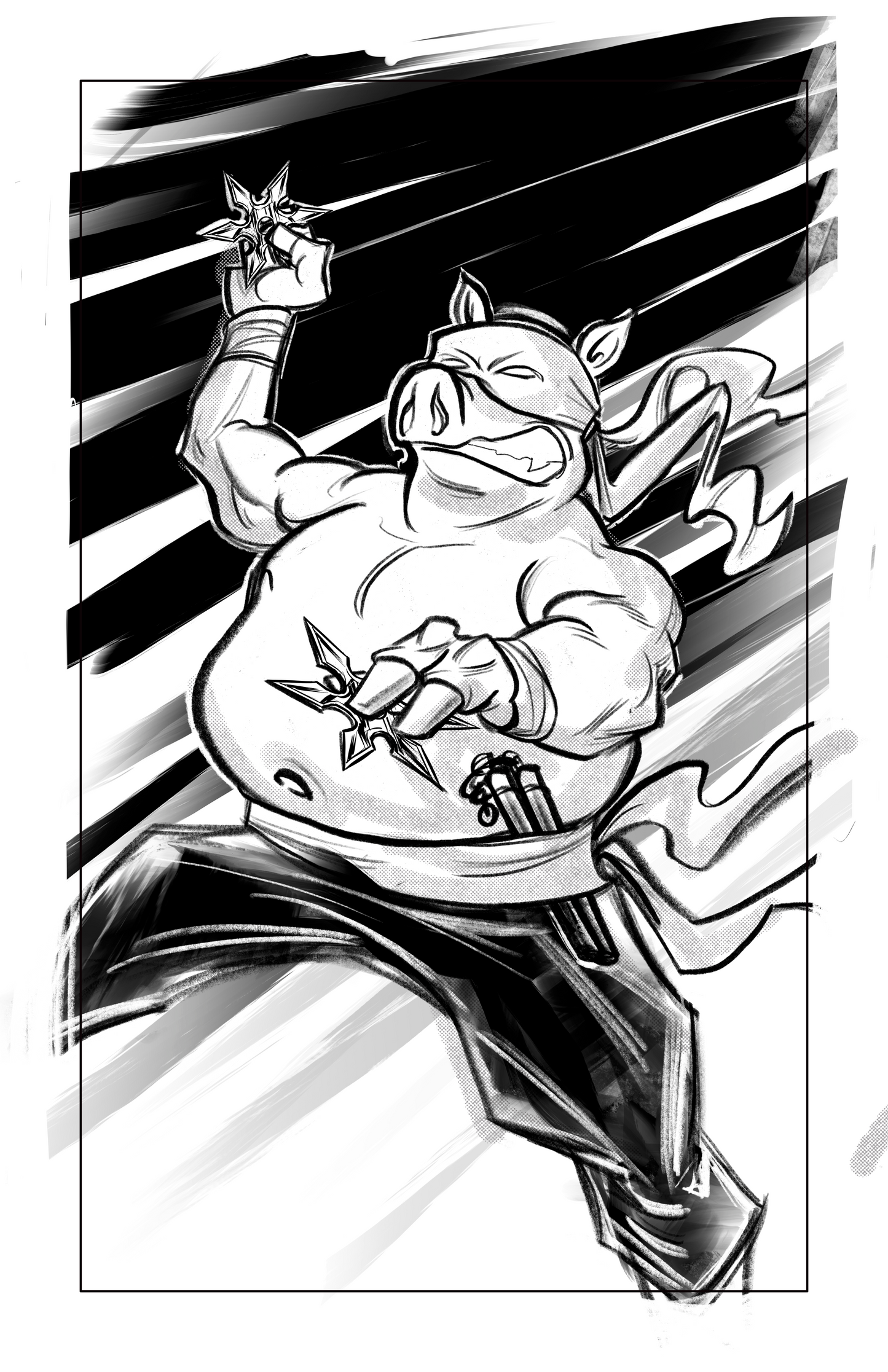 Ninja Pig - Swine and Punishment